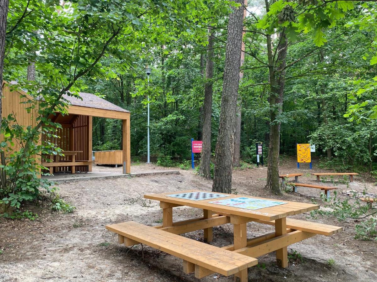Family & Business Sauna Apartments No1 Lesny Nad Zalewem Cedzyna Unikat - 3 Bedroom With Private Sauna, Bath With Hydromassage, Terrace, Garage, Catering Options 凯尔采 外观 照片