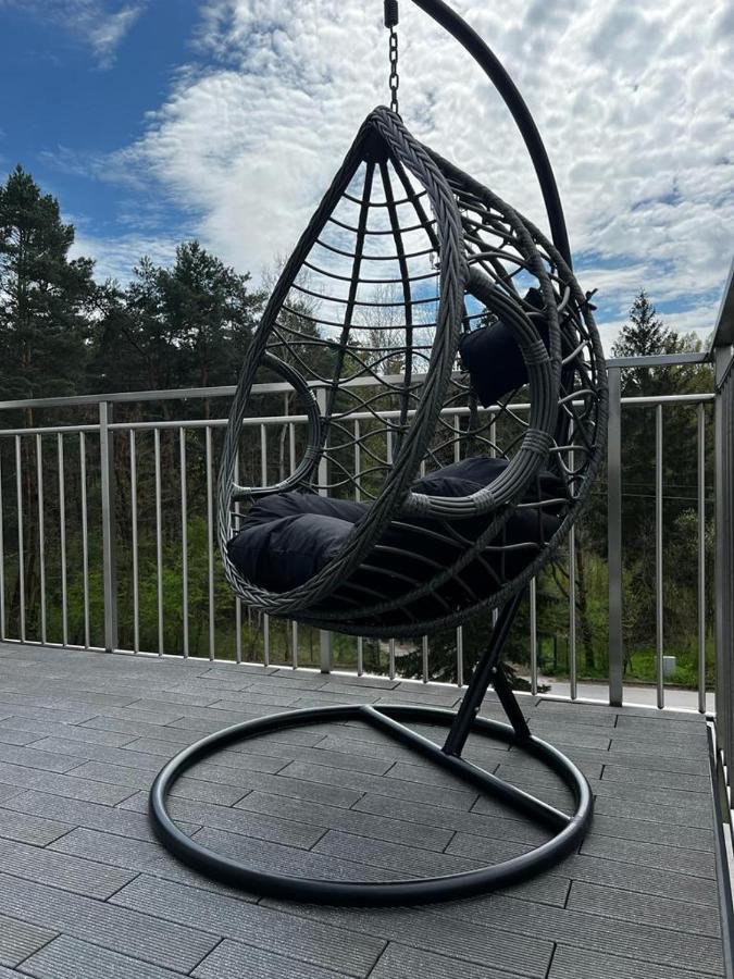 Family & Business Sauna Apartments No1 Lesny Nad Zalewem Cedzyna Unikat - 3 Bedroom With Private Sauna, Bath With Hydromassage, Terrace, Garage, Catering Options 凯尔采 外观 照片